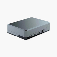 Argon NEO Raspberry Pi 4 Case minimalistyczny design SLIM aluminiowa obudowa chłodzenie pasywne solidne, ale przenośne przesuwne magnetyczne góry 4